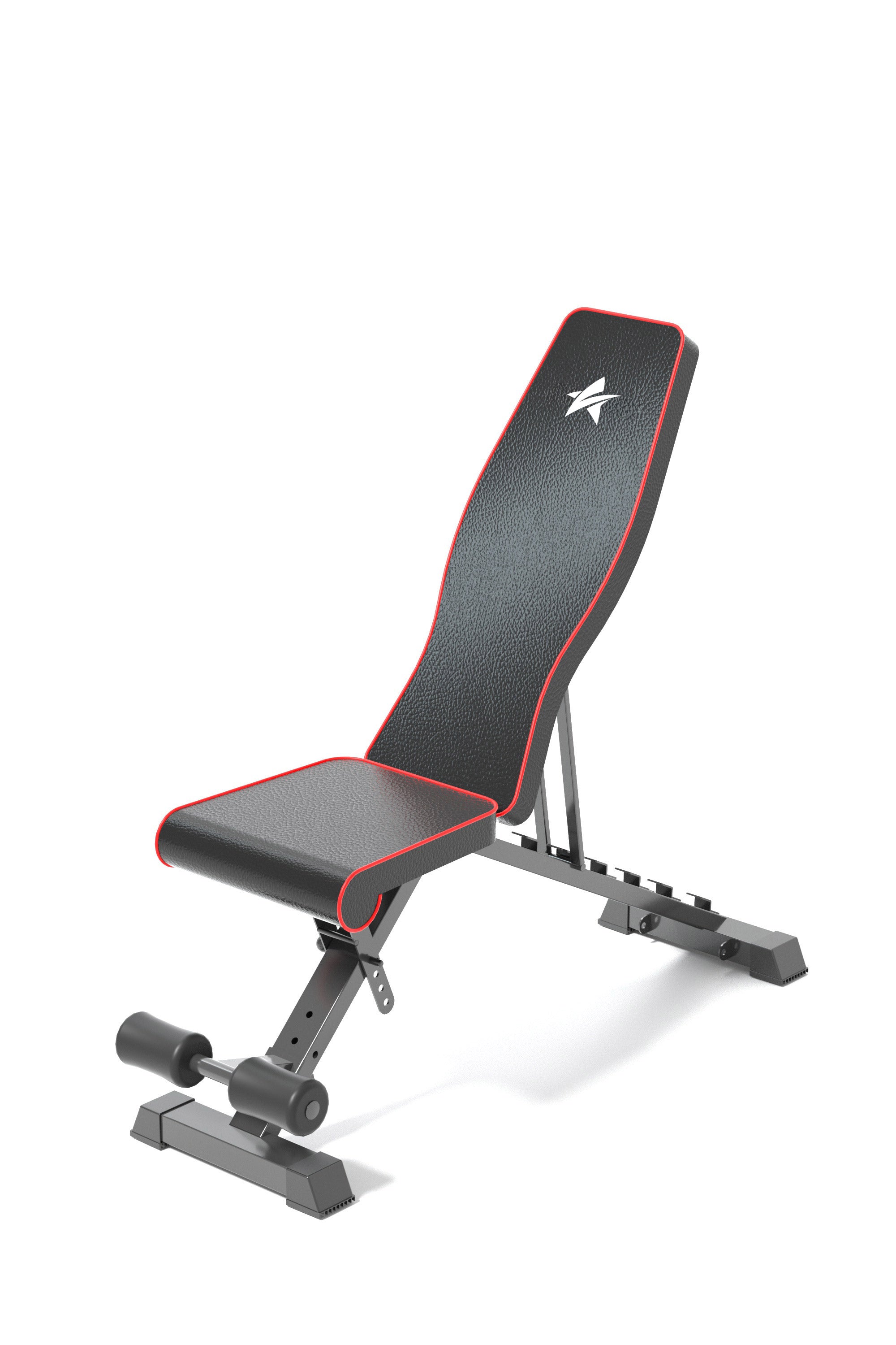 FASTES Adjustable Weight Bench, Strength Training Workout Bench for Home Gym up to 6.2' , 800lbs Weight Capacity